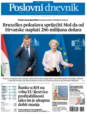 Cover of Poslovni Dnevnik