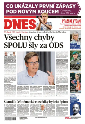 Cover of Dnes Prague Edition