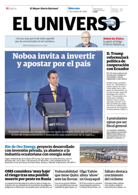 Cover of El Universo
