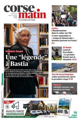 Cover of Corse Matin