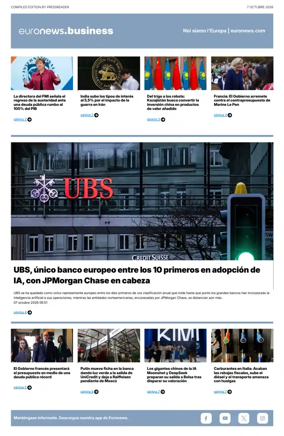 Cover of Euronews Business (Spanish) Compiled Edition