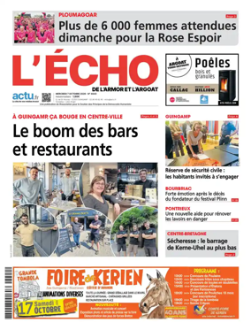 Cover of L'Echo de l'Armor et de l'Argoat