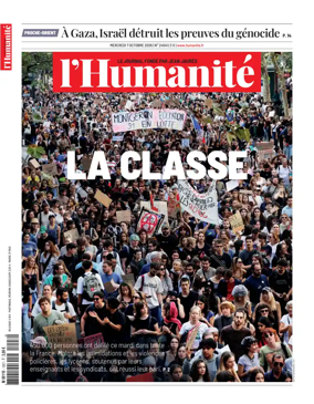 Cover of L'HUMANITE