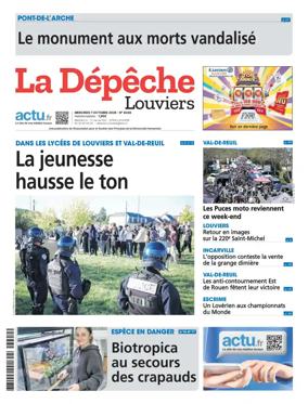 Cover of La Depeche Louviers
