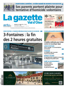 Cover of La Gazette Val d'Oise