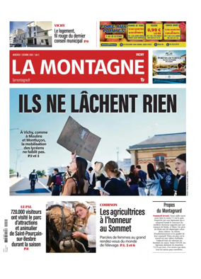 Cover of La Montagne (Vichy)