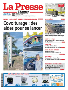 Cover of La Presse d'Armor