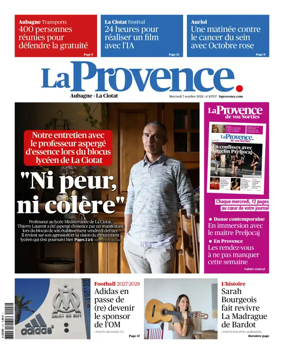 Cover of La Provence Aubagne-La Ciotat
