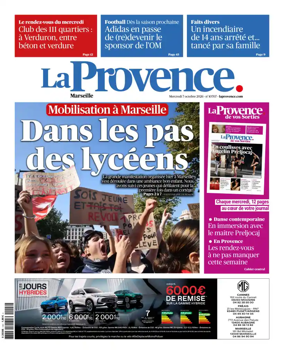 Cover of La Provence Marseille