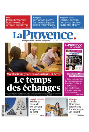 Cover of La Provence Martigues-Istres-Vitrolles-Marignane