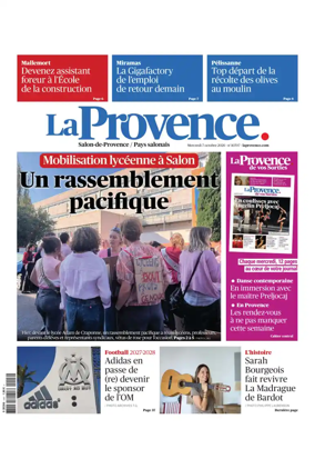 Cover of La Provence Salon-de-Provence / Pays salonais