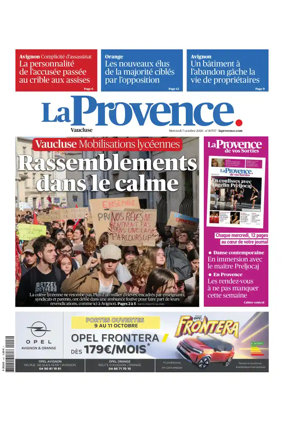 Cover of La Provences Vaucluse