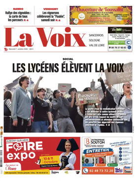 Cover of La Voix du Sancerrois