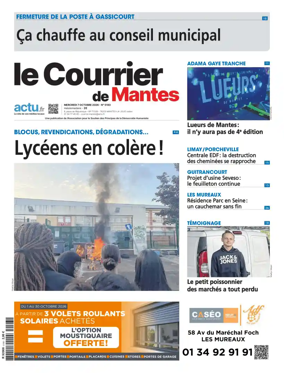 Cover of Le Courrier de Mantes