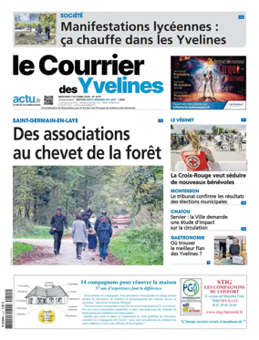 Cover of Le Courrier des Yvelines (Saint-Germain-en-Laye)