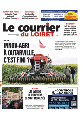 Cover of Le Courrier du Loiret