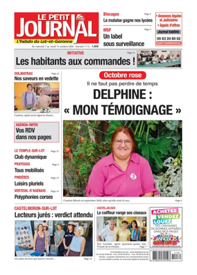 Cover of Le Petit Journal - L'hebdo du Lot-et-Garonne