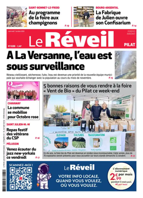 Cover of Le Reveil du Vivarais – edition Pilat