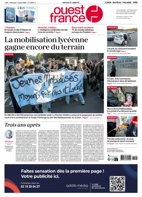 Cover of Ouest France (Caen - Bayeux - Falaise - Vire)