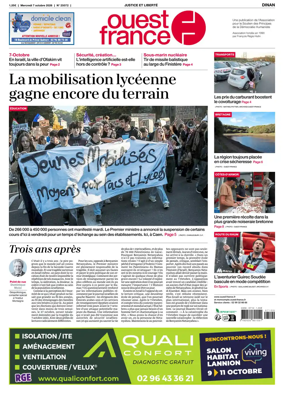 Cover of Ouest France (Dinan)