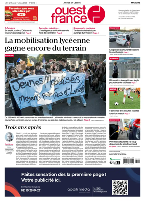 Cover of Ouest France (Manche)