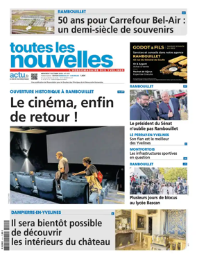 Cover of Toutes les Nouvelles (Rambouillet / Chevreuse)
