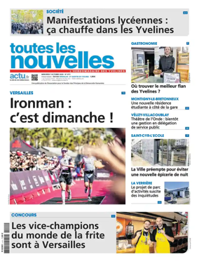 Cover of Toutes les Nouvelles (Versailles / Saint-Quentin-en-Yvelines)
