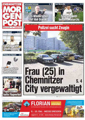 Cover of Chemnitzer Morgenpost