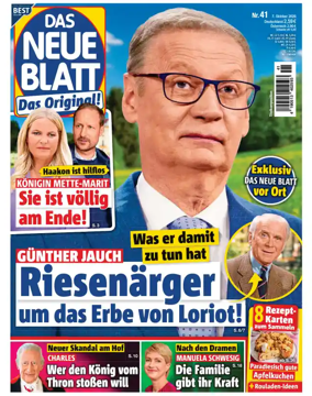 Cover of DAS NEUE BLATT