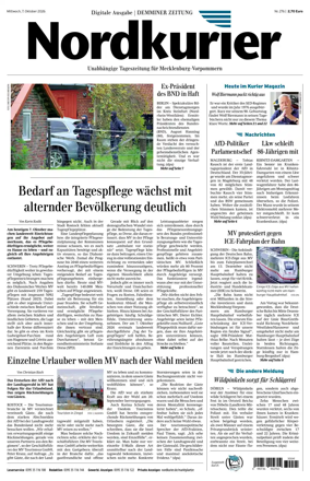 Cover of Demminer Zeitung