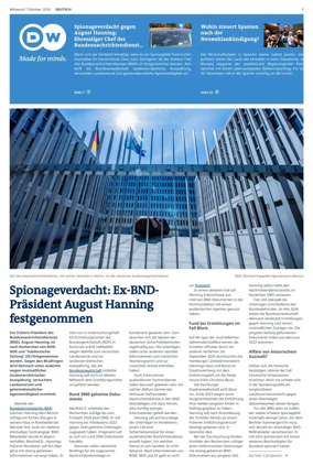 Cover of Deutsche Welle (German edition)