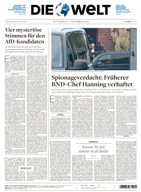 Cover of Die Welt