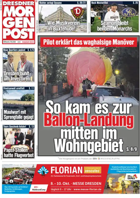 Cover of Dresdner Morgenpost