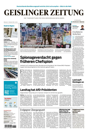 Cover of Geislinger Zeitung
