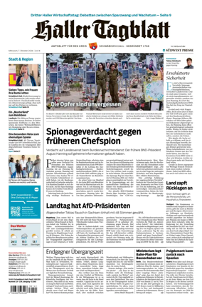 Cover of Haller Tagblatt