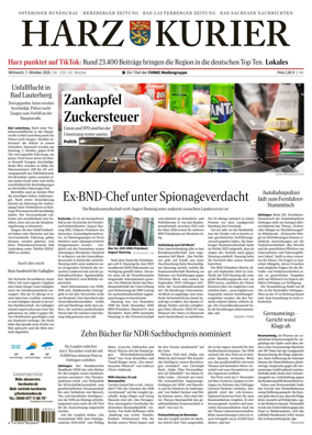 Cover of Harz Kurier
