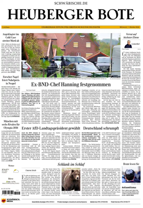Cover of Heuberger Bote