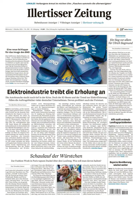 Cover of Illertisser Zeitung