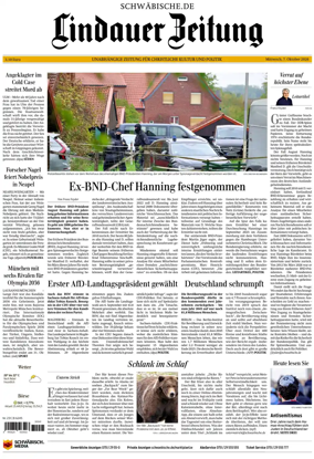 Cover of Lindauer Zeitung