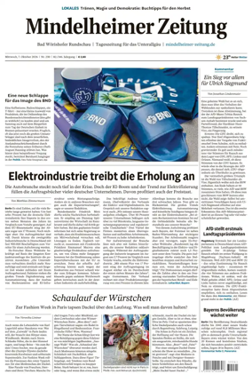 Cover of Mindelheimer Zeitung