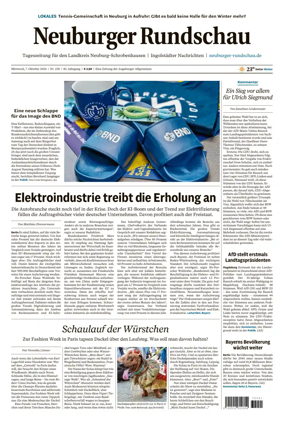 Cover of Neuburger Rundschau