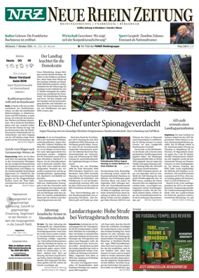 Cover of Neue Rhein Zeitung (Dinslaken)