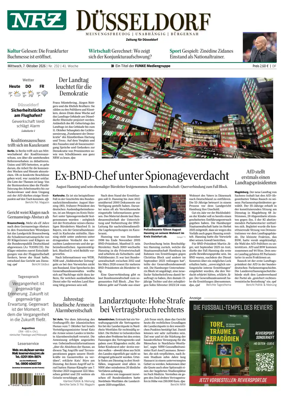 Cover of Neue Rhein Zeitung (Dusseldorf)