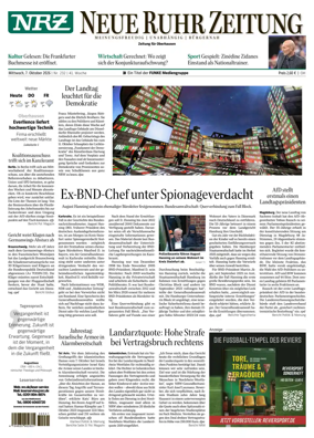 Cover of Neue Rhein Zeitung (Oberhausen)