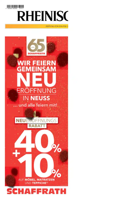Cover of Rheinische Post