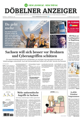Cover of Sachsische Zeitung (Dobeln)