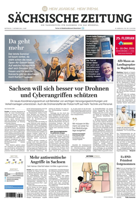 Cover of Sachsische Zeitung (Rodertal)