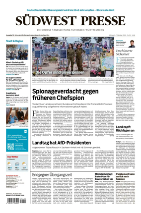 Cover of Sudwest Presse