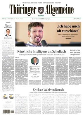 Cover of Thuringer Allgemeine (Eichsfeld)
