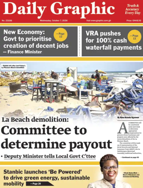 Cover of Daily Graphic